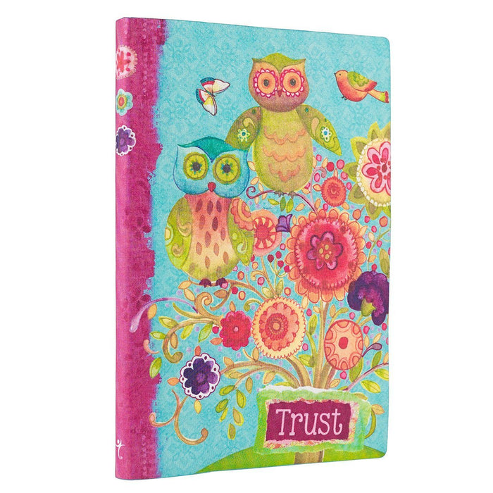 Bible study journal notebook - Trust Silken-Printed Flexcover Journal - Adventacle