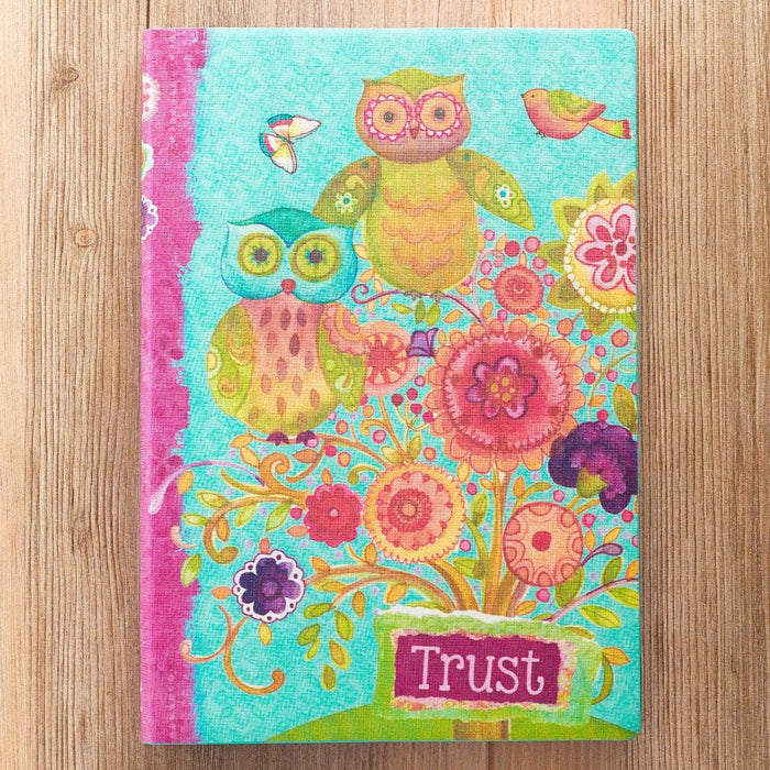 Bible study journal notebook - Trust Silken-Printed Flexcover Journal - Adventacle