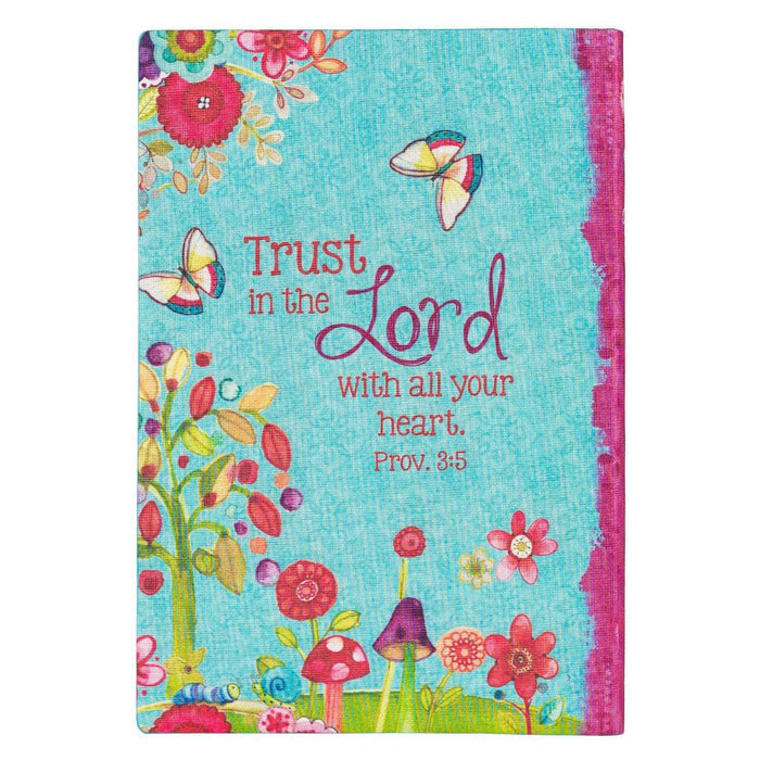 Bible study journal notebook - Trust Silken-Printed Flexcover Journal - Adventacle