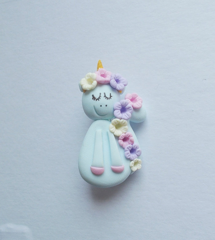 Unicorn stud earrings and brooch set - Adventacle